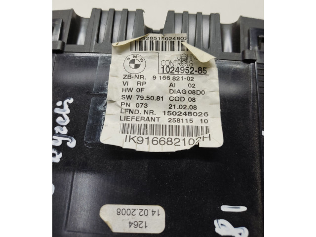 Přístrojová deska  BMW 1 E81 E87 2004 9166821, 1024952  