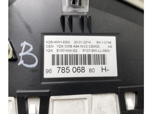 Спидометр (приборный щиток)    9805408680   Peugeot 2008 I