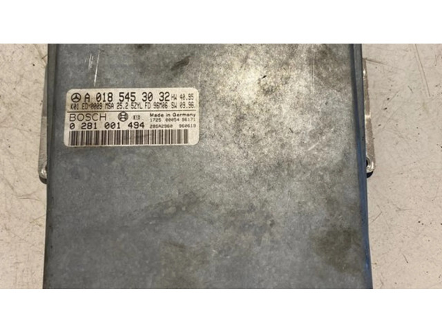 Řídící jednotka A0185453032, 0281001494 Mercedes-Benz E W210 2002