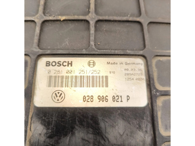 Блок управления двигателя 028906021P, 28SA2729 Ford Galaxy