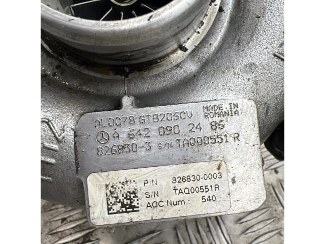 Turbodmychadlo Турбина A6420902486, 8268300003 Mercedes-Benz S W222 3.0