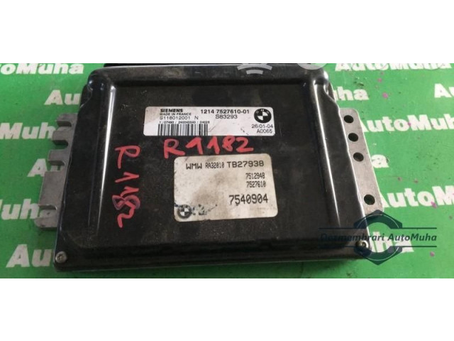 Блок управления двигателем Блок управления 1214752761001, 7540904   Mini Cooper Hatch Hardtop