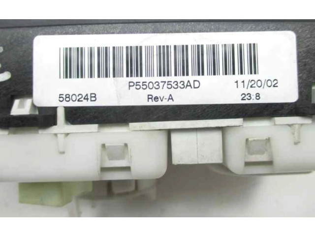 Блок управления климат-контролем P55037533AD Jeep Cherokee III KJ