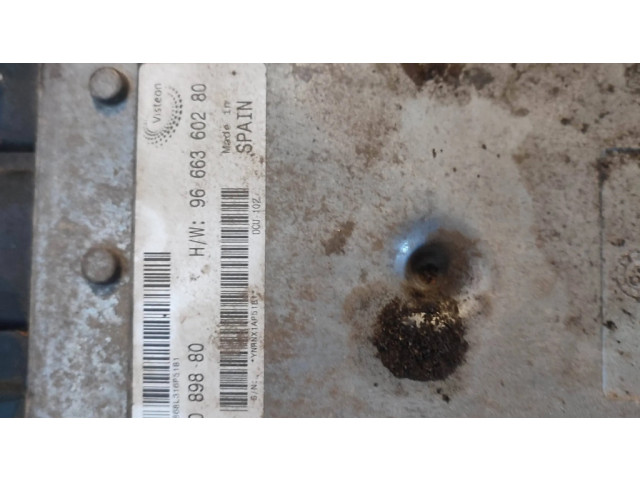 Блок управления 9666089880, 9666360280   Fiat Ducato