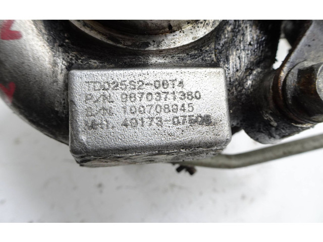  Турбина Ford Fiesta  49173-0753, 9670371380   для двигателя HHJA      