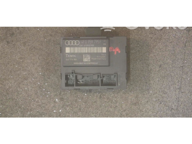 Блок комфорта 4F0959795F   Audi A6 S6 C6 4F   