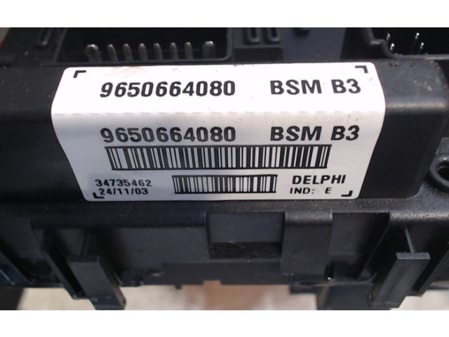 Блок комфорта 9650664080, 9650664080 Citroen Xsara