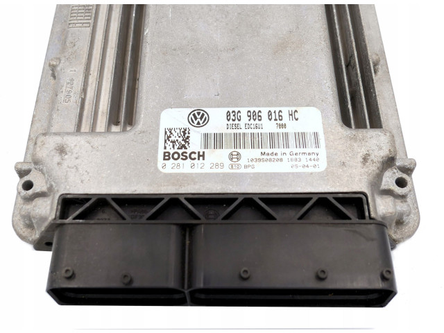 Řídící jednotka 03G906016HC, 0281012289 Volkswagen Caddy 2005