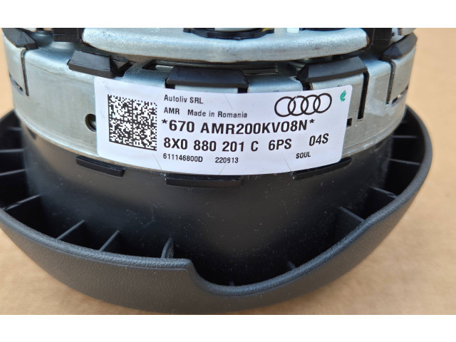 Подушка безопасности водителя 8X0880201C, 611146800D Audi A1