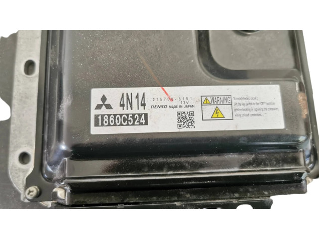 Блок управления двигателя 1860C524, 2757006151 Mitsubishi Outlander