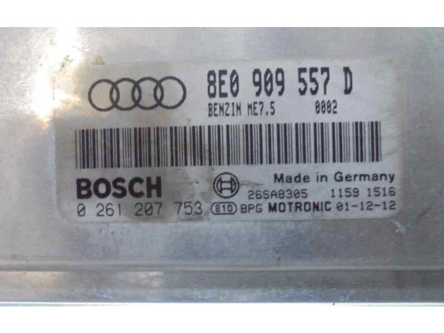 Блок управления двигателем Блок управления 0261207753   Volvo V50