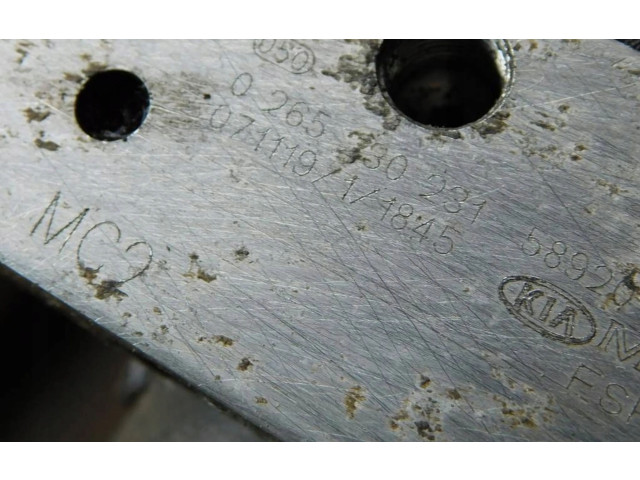 Блок АБС 0265330231 KIA Ceed 2006 - 2012 года