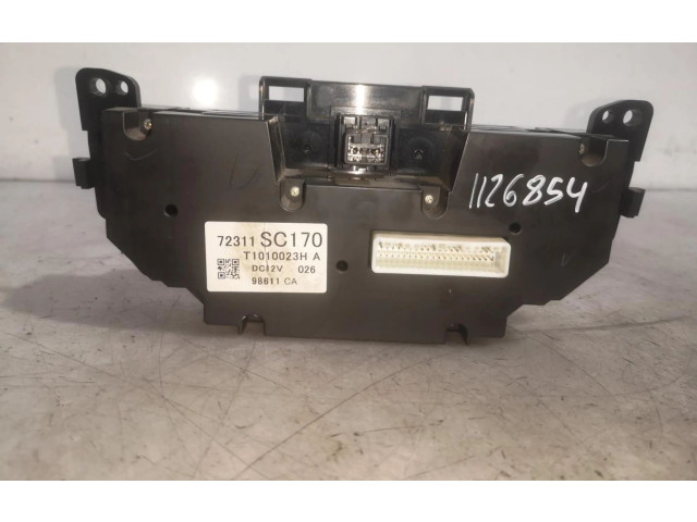 Блок управления климат-контролем 72311SC170   Subaru Forester SH