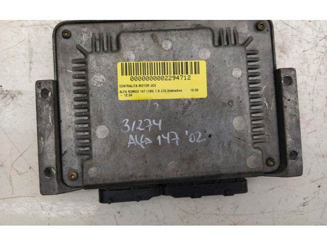 Řídící jednotka 0281010332 Alfa Romeo 166 2002