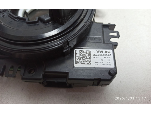 Подрулевой шлейф SRS 5K0953569AE Audi Q3 8U