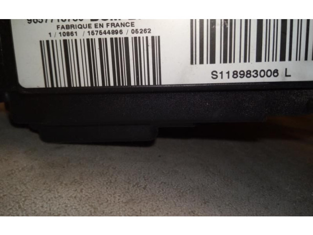 Комплект блоков управления Citroen C4 I