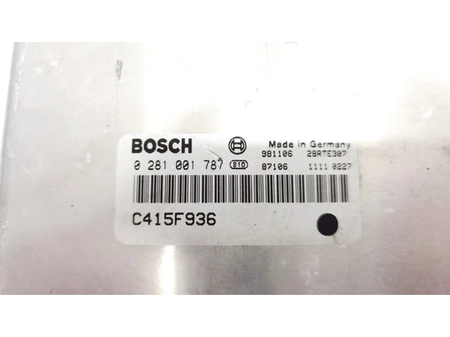 Řídící jednotka 0281001787, c415f936 Alfa Romeo 166 1999