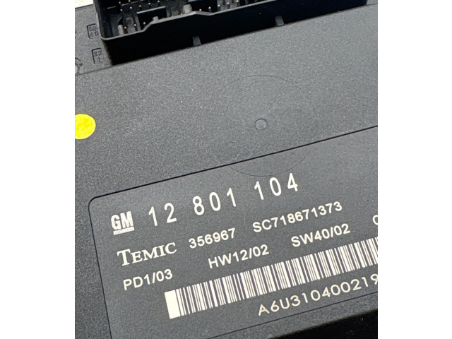 Блок комфорта 12801104, SC718671373 Saab 9-3 Ver1