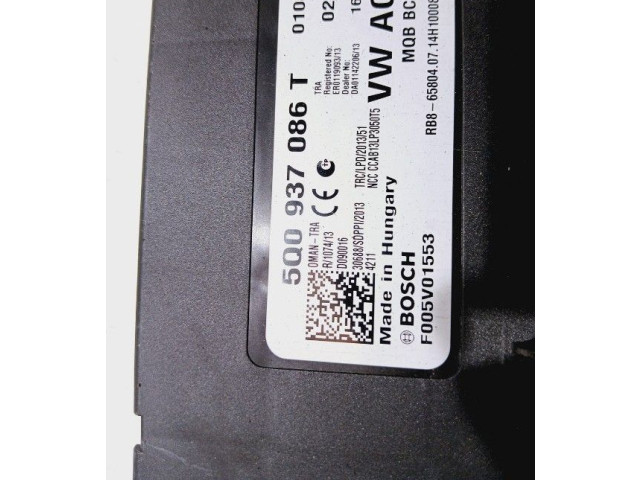 Блок управления 5Q0937086T   Skoda Octavia Mk3 (5E)
