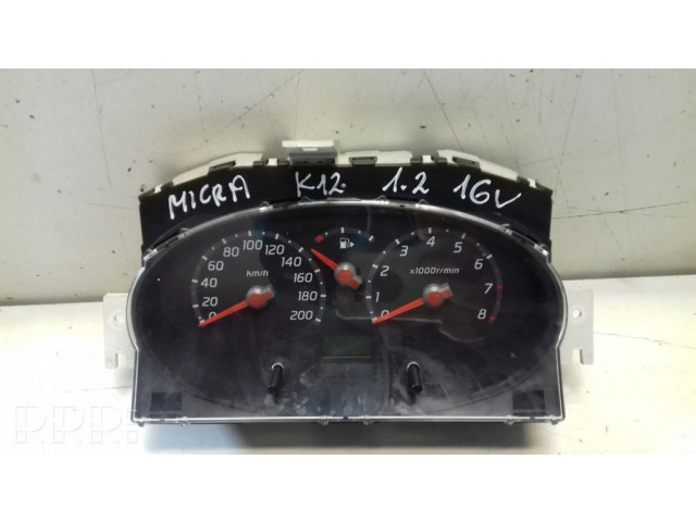 Přístrojová deska Nissan Micra 2003 AX860