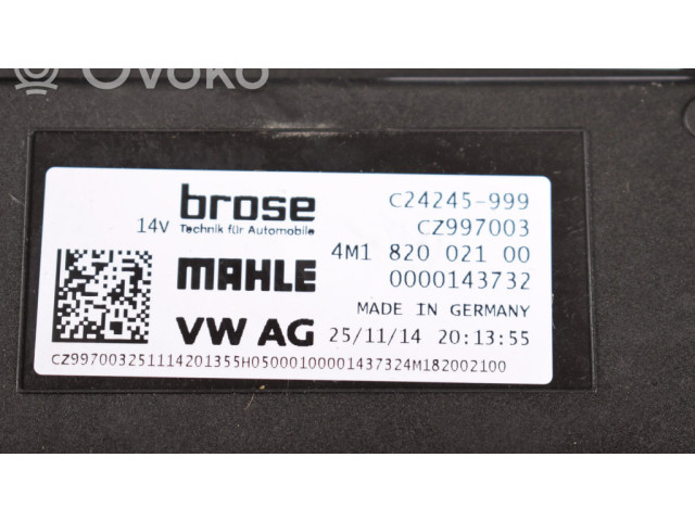 Вентилятор печки 4M182002100 Audi A4 S4 B9