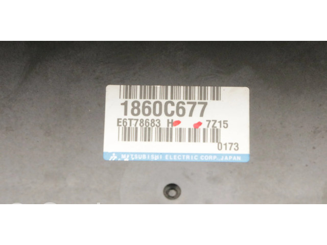 Блок управления двигателя 1860C677, E6T78683H Mitsubishi ASX