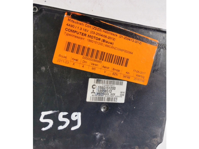 Блок управления двигателем Блок управления Mitsubishi Colt