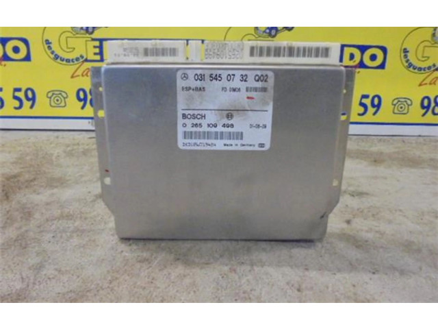 Блок управления АБС 0315450732, 0265109498   Mercedes-Benz E AMG W210