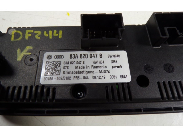 Модуль блока управления кондиционером 83A820047BXHA, 83A820047B Audi A1
