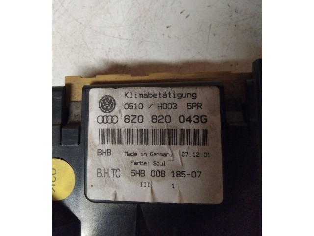Модуль блока управления кондиционером 8Z0820043G, 5HB00818507   Audi A2