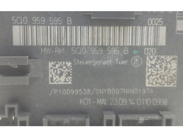 Блок управления двигателя 5Q0959595B   Audi A3 S3 8V