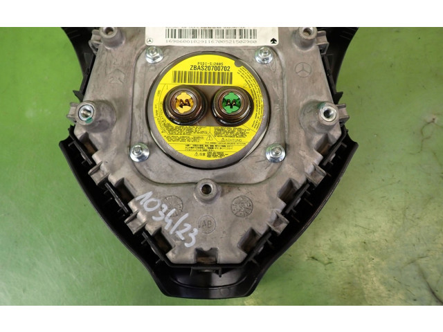 Подушка безопасности водителя 1698600102 Mercedes-Benz A W168