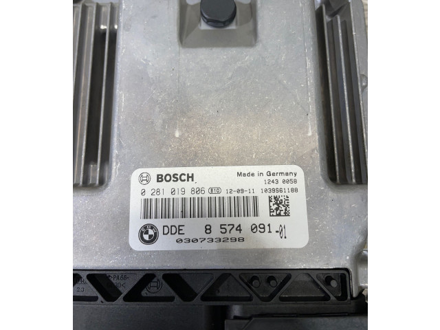 Řídící jednotka 8574091, 0281019806 BMW 5 F10 F11 2012