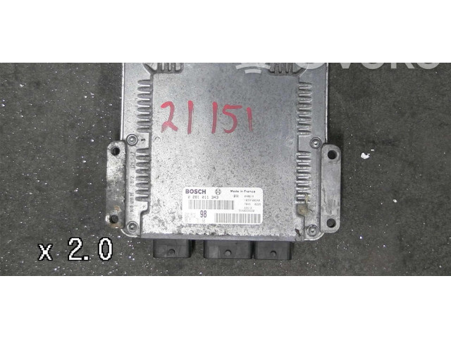 Блок управления двигателя 0281011343   Peugeot Expert