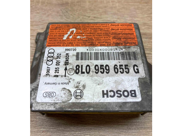 Блок подушек безопасности 8L0959655G, 0285001352   Audi A3 S3 8L