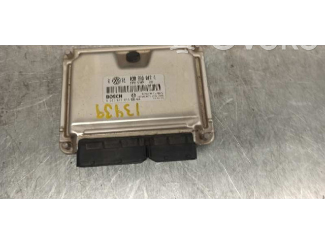 Блок управления двигателя 038998019A, 0281011614   Volkswagen Golf SportWagen