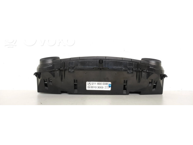 Блок управления климат-контролем 2118300085, HW030   Mercedes-Benz E W211