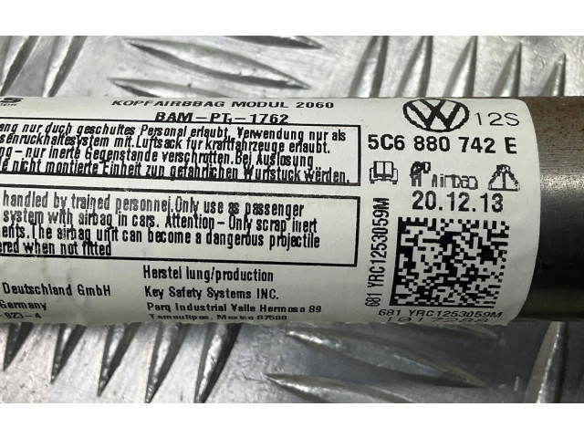 Боковая подушка безопасности 5C6880742E   Volkswagen Jetta VI