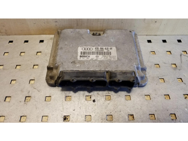 Блок управления двигателя 038906018AH, 0281001693 Audi A3 S3 8L