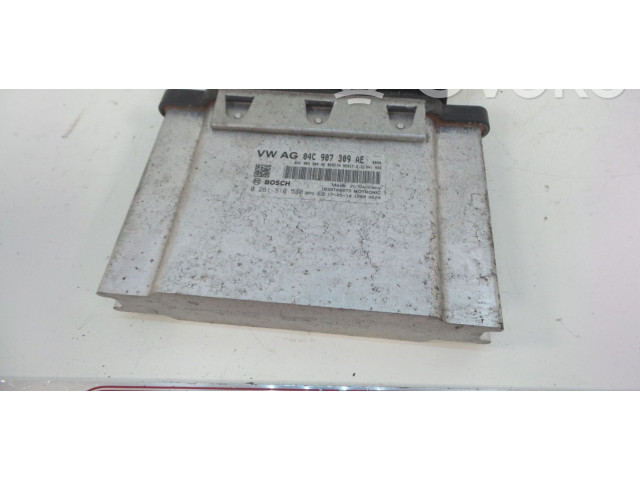 Блок управления двигателя 04C907309AE, 0216S10530   Skoda Fabia Mk3 (NJ)