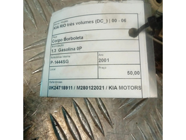 Vstřikovací lišta 0K24718911 KIA Rio pro benzínový motor 1.3