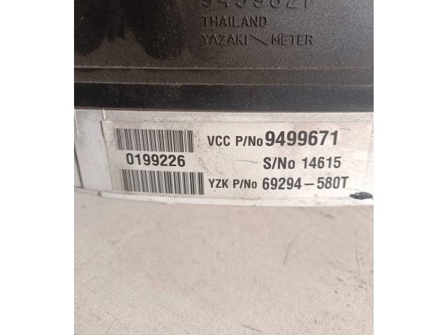 Панель приборов 9459821, 69294580T   Volvo V70       