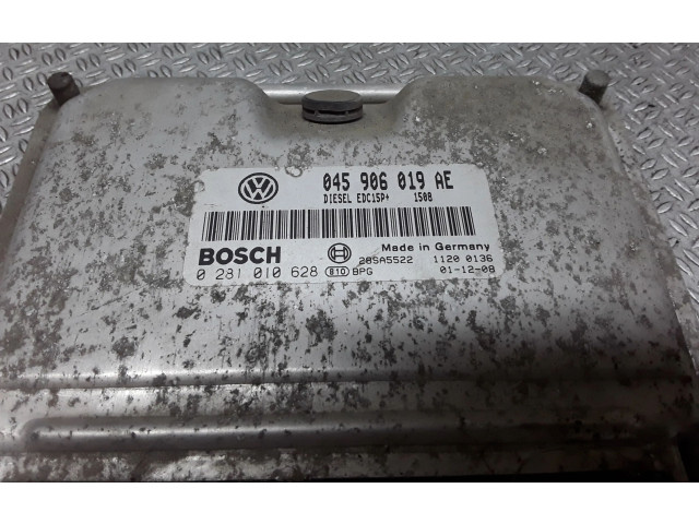 Блок управления двигателя 045906019AE, 0281010628 Volkswagen Lupo