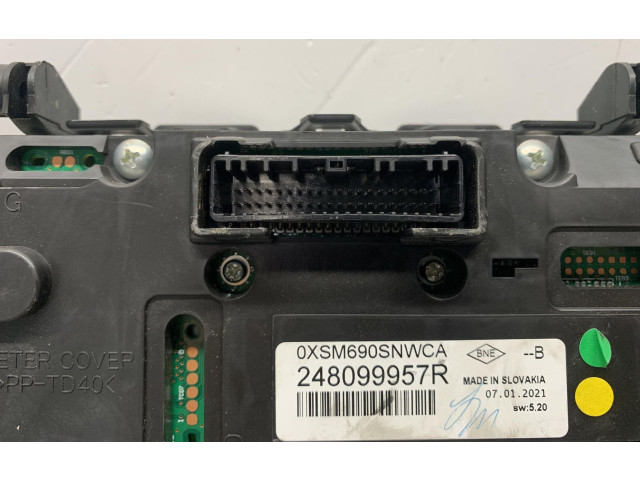 Панель приборов 248099957R, 248099957R Renault Clio V