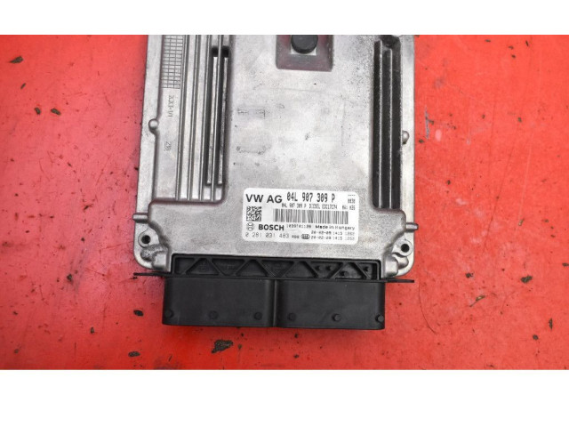 Блок управления двигателем ECU 04L907309P, 04L907309P   Skoda Octavia 985