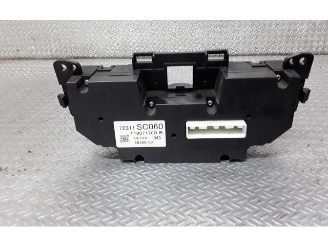 Блок управления климат-контролем 72311SC060   Subaru Forester SH