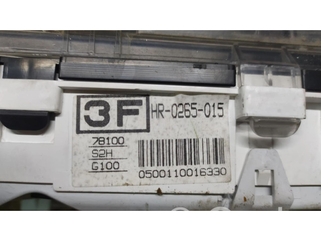 Přístrojová deska Honda HR-V HR0265015, CUADROINSTRUMENTOS