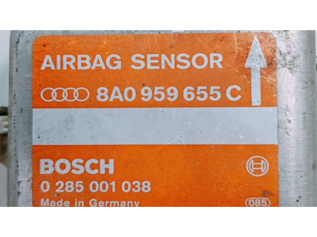 Блок подушек безопасности 8A0959655C, 0285001038 Audi A6 S6 C4 4A
