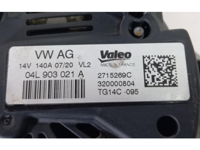 Генератор 04L903021A   Volkswagen Caddy      