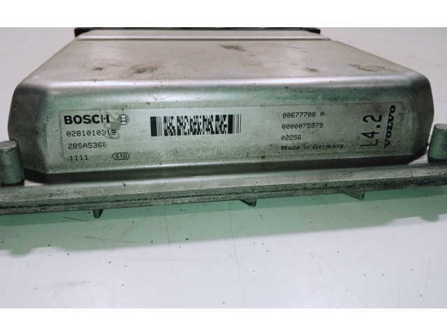 Блок управления двигателя 08677708A, 0281010319   Volvo V70